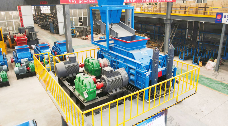 粗料石对辊破碎机 粗料石对辊破碎机