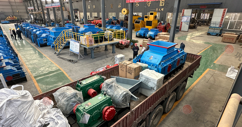 山石对辊制砂机 山石对辊制砂机